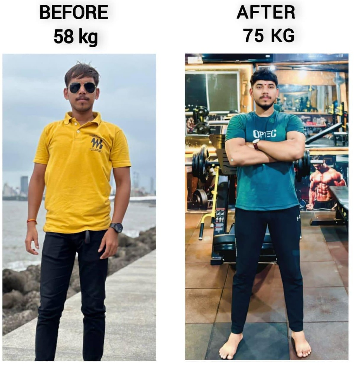 Weight Gain Result