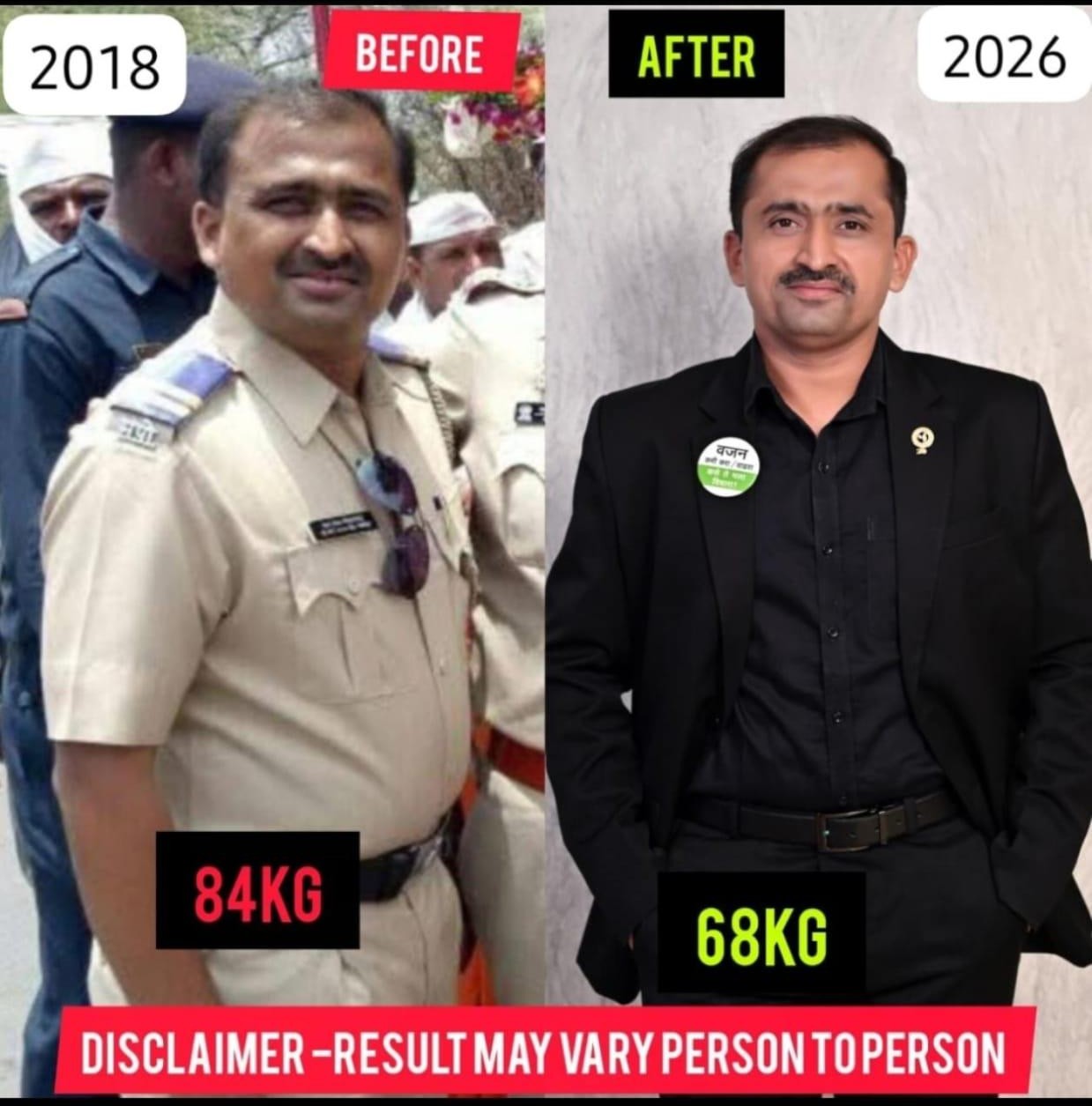 Weight Loss Result